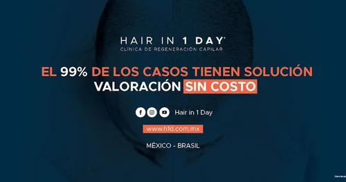 Hair In 1 Day, transplante capilar en Querétaro, Querétaro